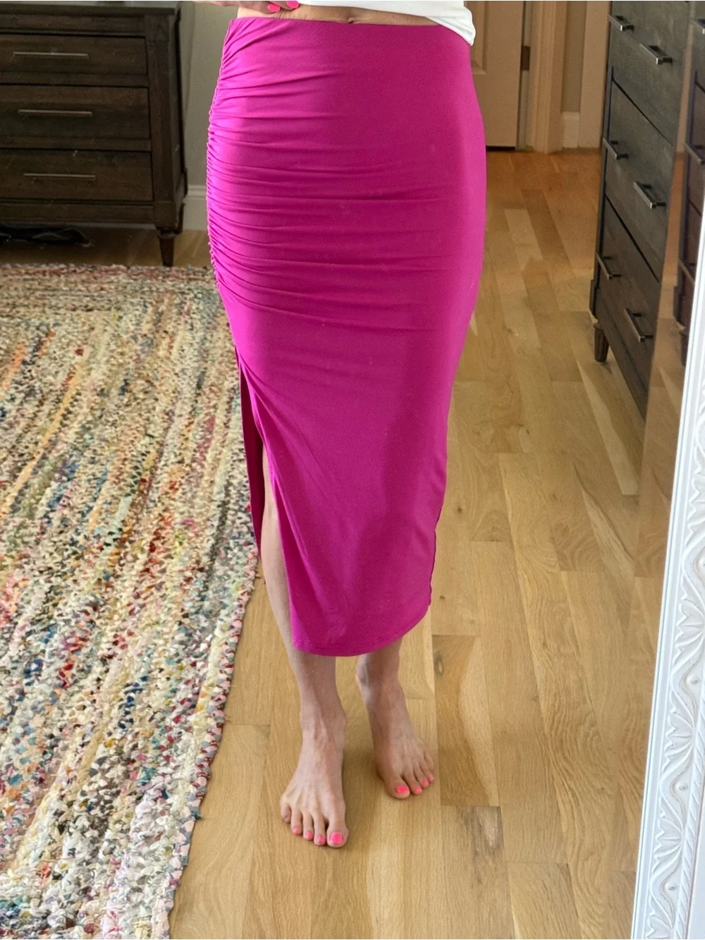 superdown Bright Fuchsia skirt
